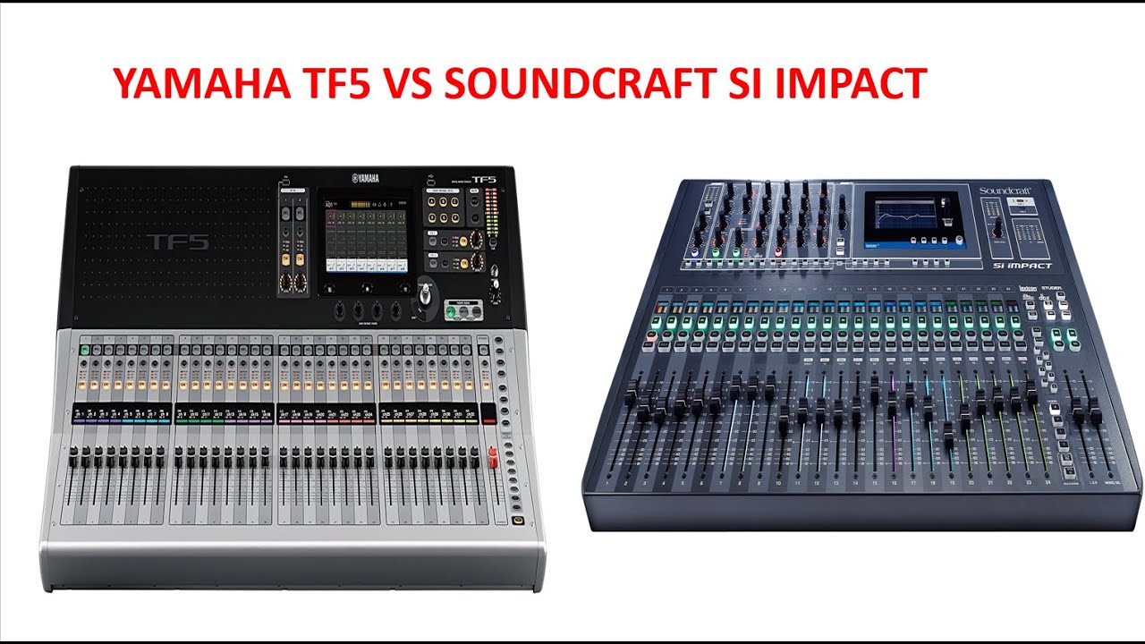 #impactvstf5 Soundcraft Si Impact VS Yamaha TF5, Yamaha TF5 & Soundcraft Si Impact Overview Hindi Me
