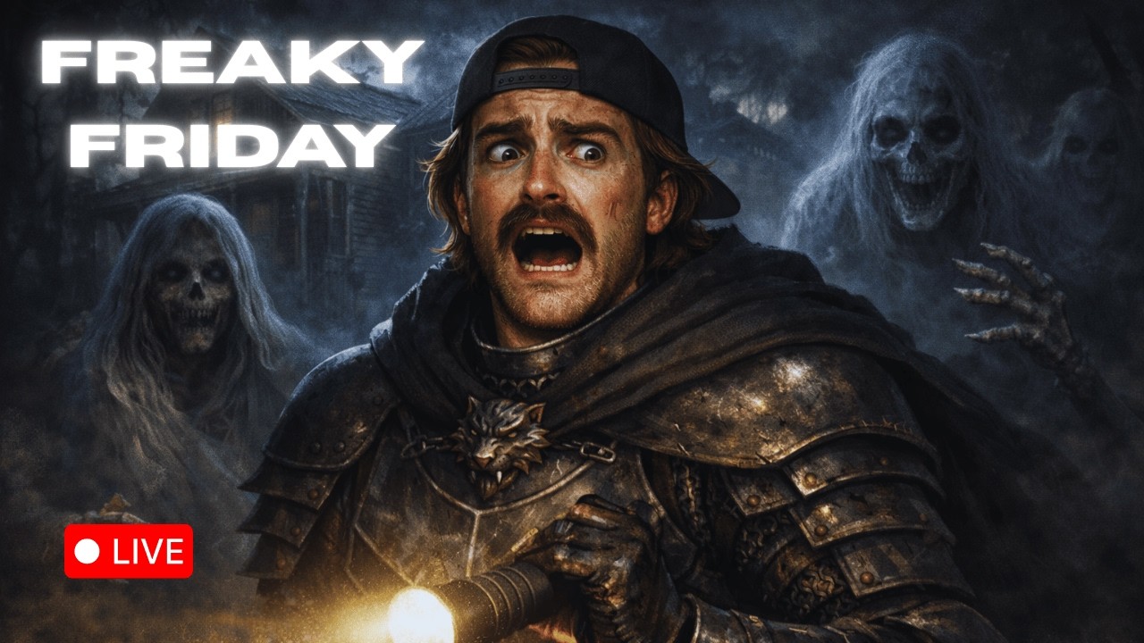 FREAKY FRIDAY || WolfSquash plays scary games!