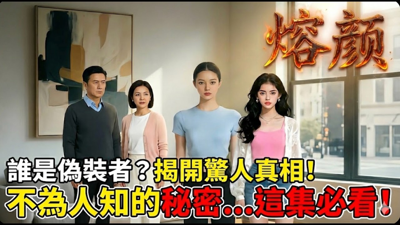 拆開紗布那一刻，連醫生都嚇傻了...😱 她看著鏡子裡那張陌生的絕世美顏，冷冷一笑：「周太太，妳的死期到了。」《熔顏》