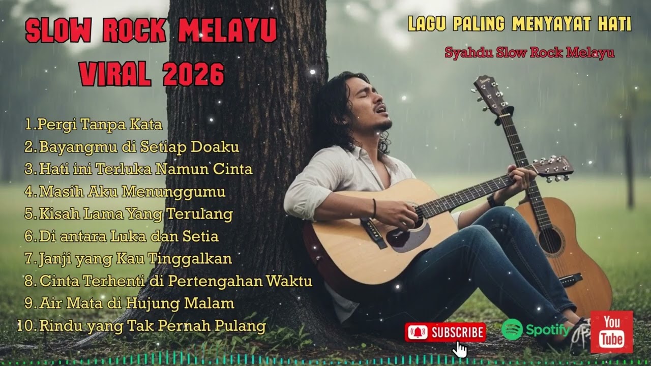 SLOW ROCK MELAYU TERBARU 2026 | Paling Sedih Menyayat Hati