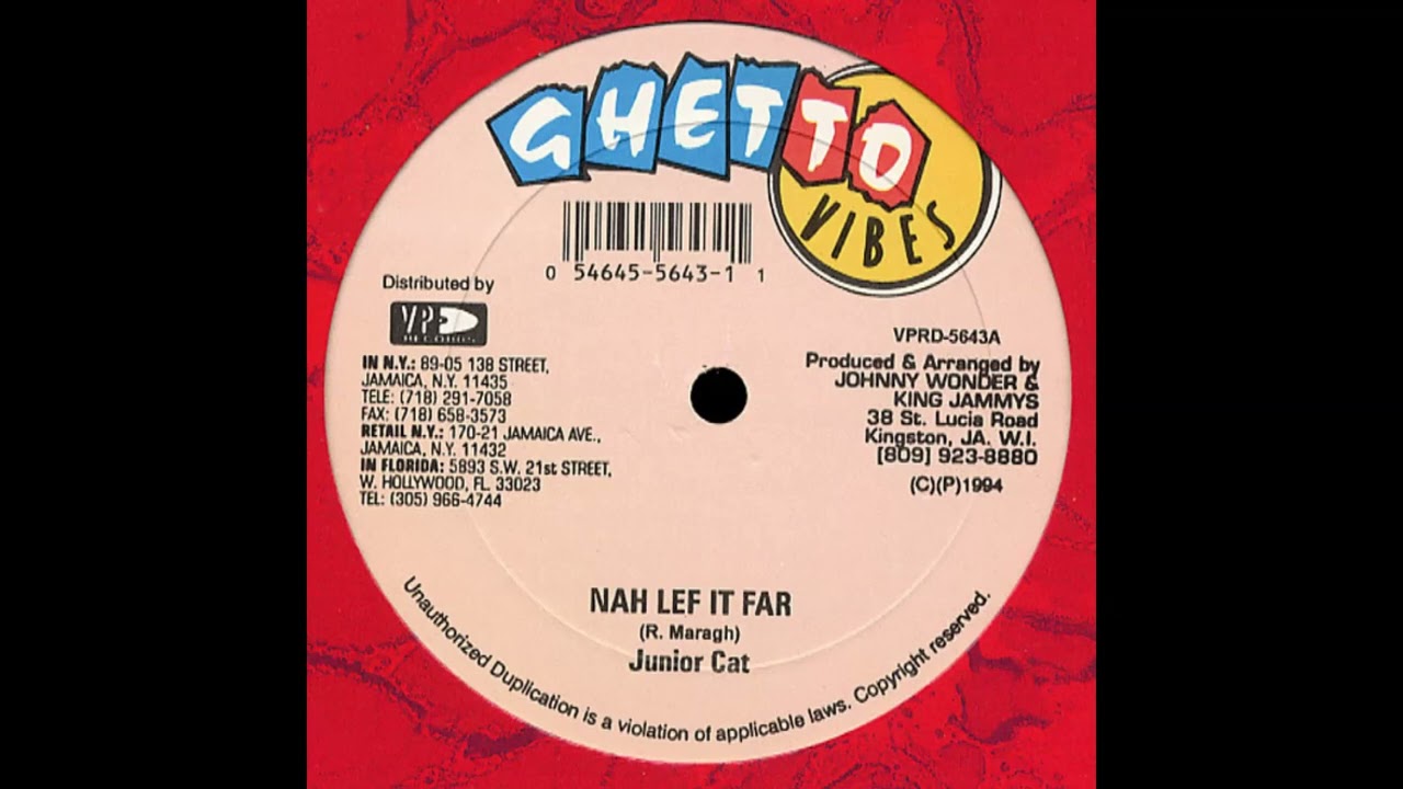 Junior Cat  -  Nah Lef It Far