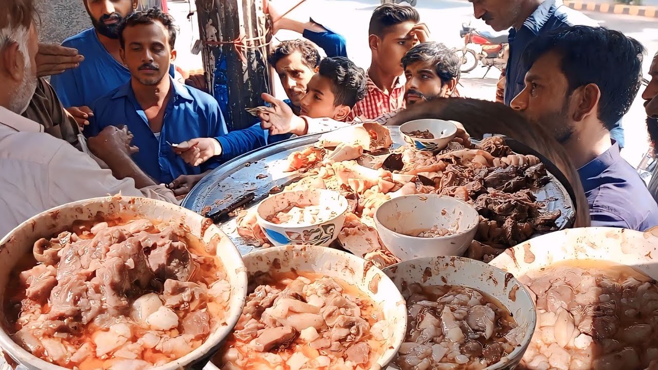 Street Food Video Collection For Eid UL Adha | Bong Paye | Naan Chanay | Mutton Cholay | Siri Paya