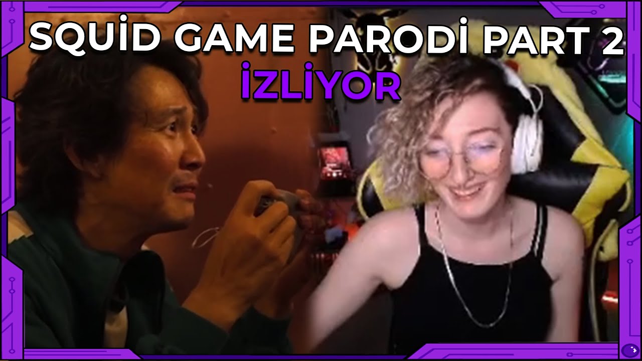 CEREN / Filmler ve Filimler - Squıd Game - Özet Parodi - Part 2 İZLİYOR ve YORUMLUYOR