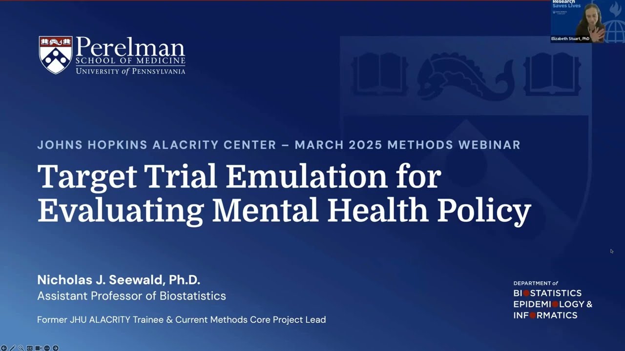 Target Trial Emulation for Evaluating Mental Health Policy