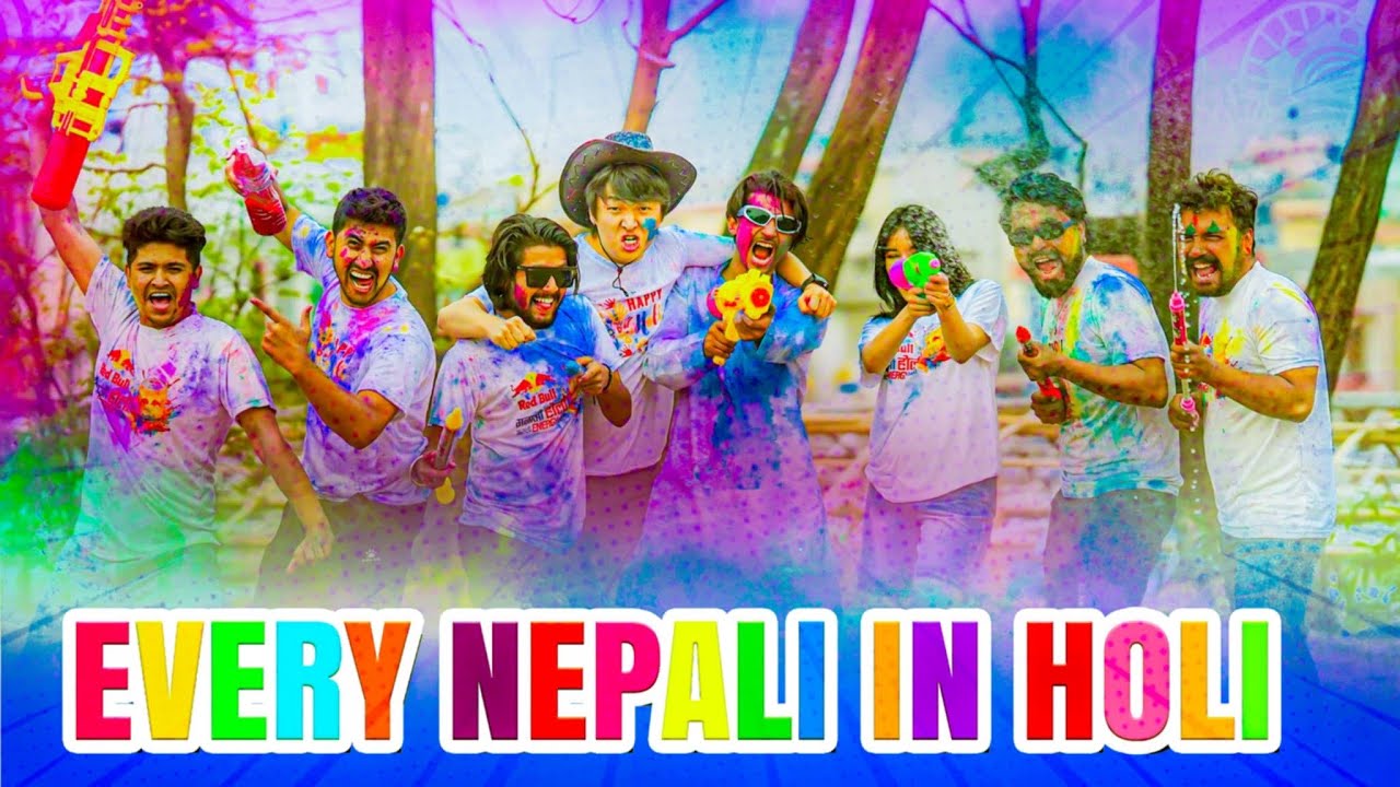 NEPALI IN HOLI | GANESH GD