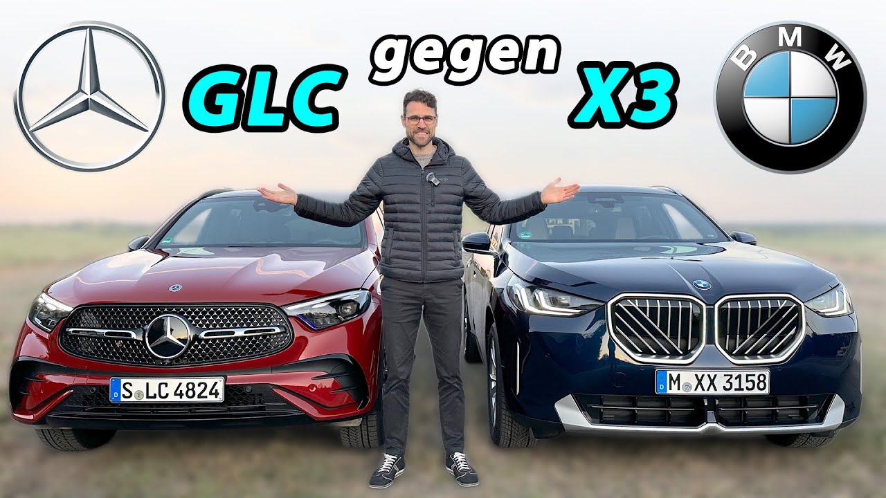 Mercedes GLC gegen BMW X3 - wer baut das bessere SUV?