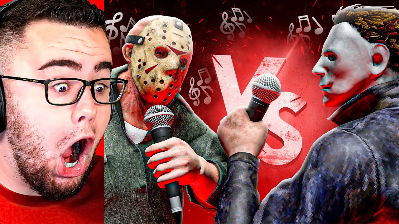 Reacting to JASON VOORHEES vs MICHAEL MYERS Rap Song!