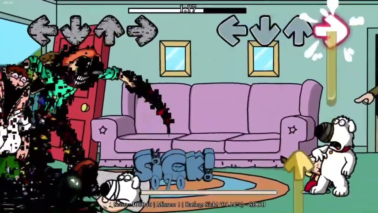 FNF Darkness Takeover A Family Guy