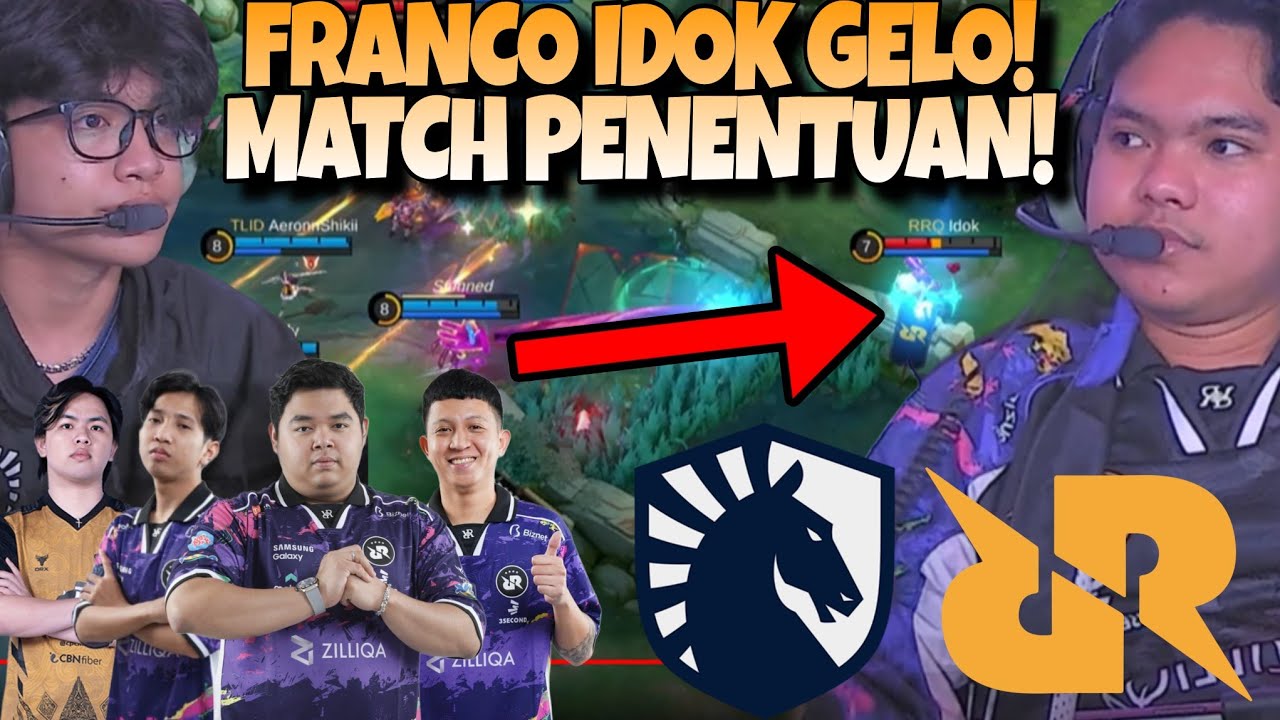 FRANCO IDOK BUKAN MANUSIA JINGG !! MATCH PENENTUAN RRQ VS LIQUID GAME 3 - MPL S14