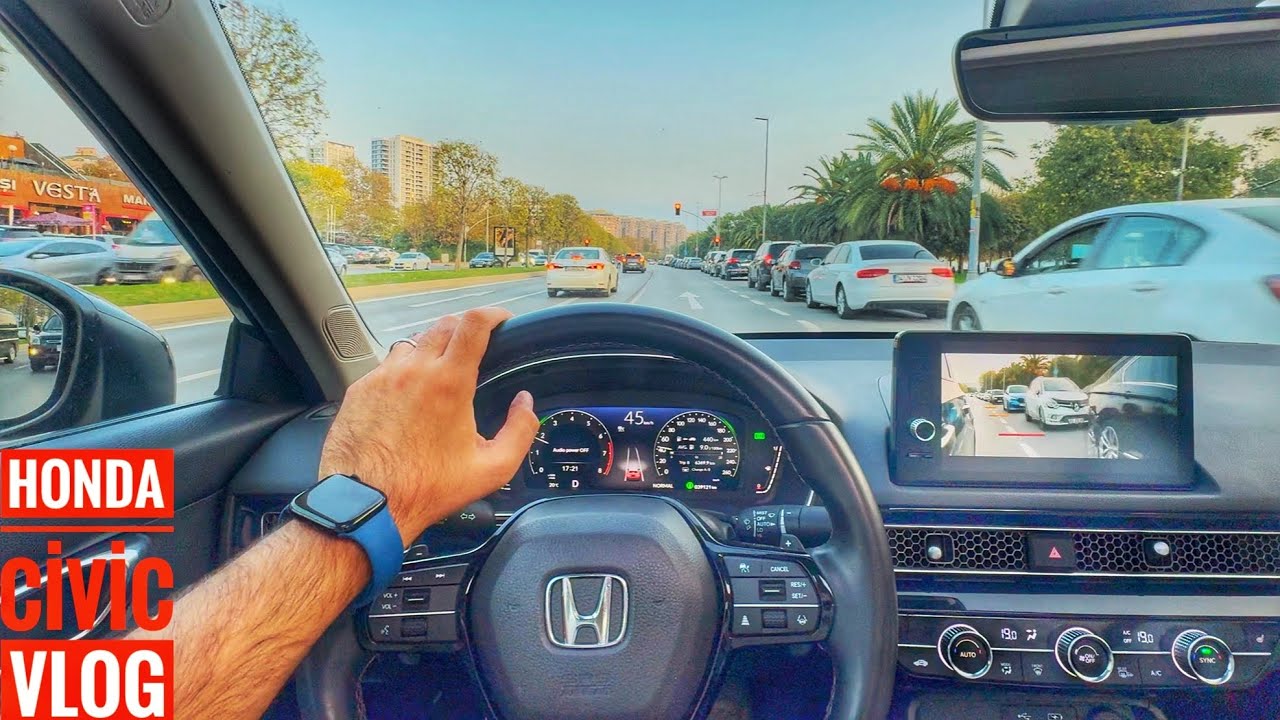 HONDA CİVİC İLE ALIŞVERİŞE GİTTİK VLOG | KARTAL’DA KÖFTE EKMEK | PERFORMANSLI SÜRÜŞ 182HP CVT