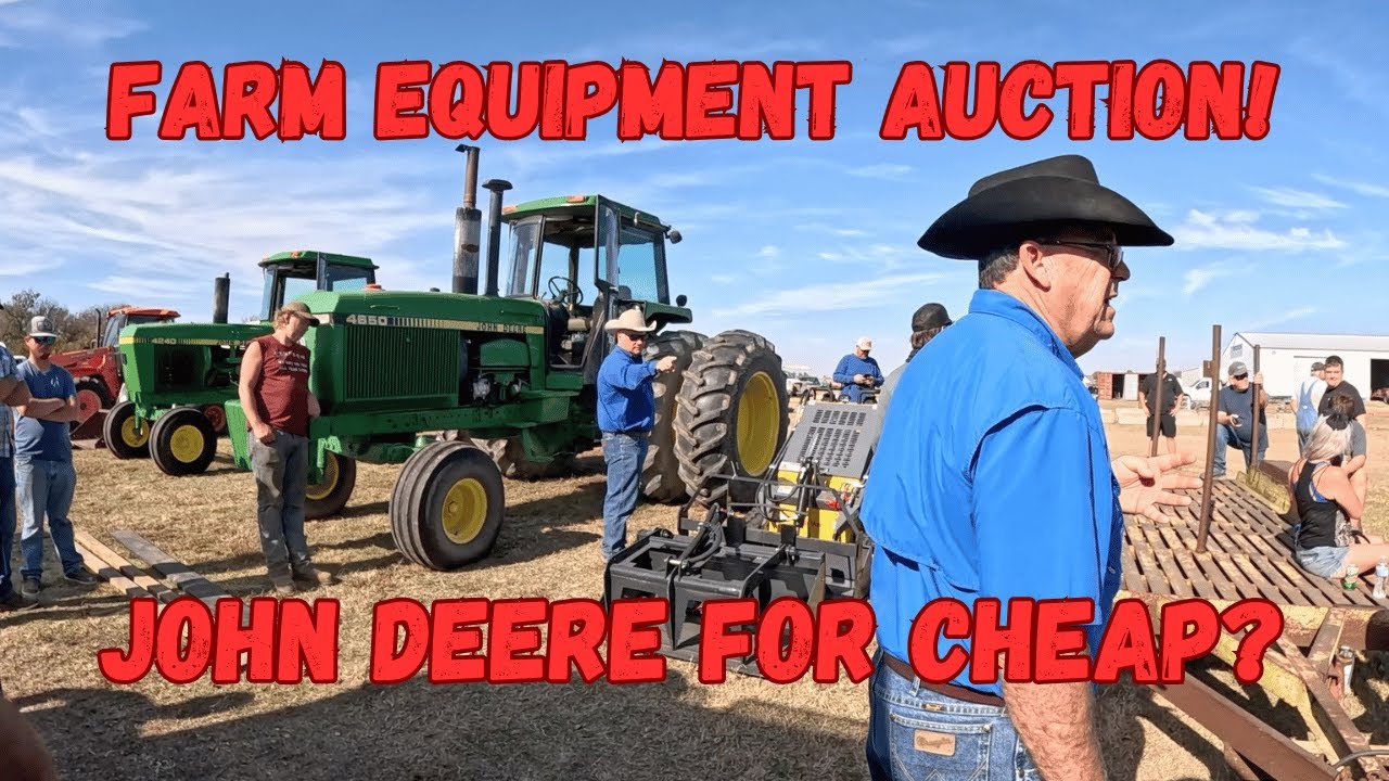 Mckinney Fall Farm Equipment Auction! I should have taken more $Money!