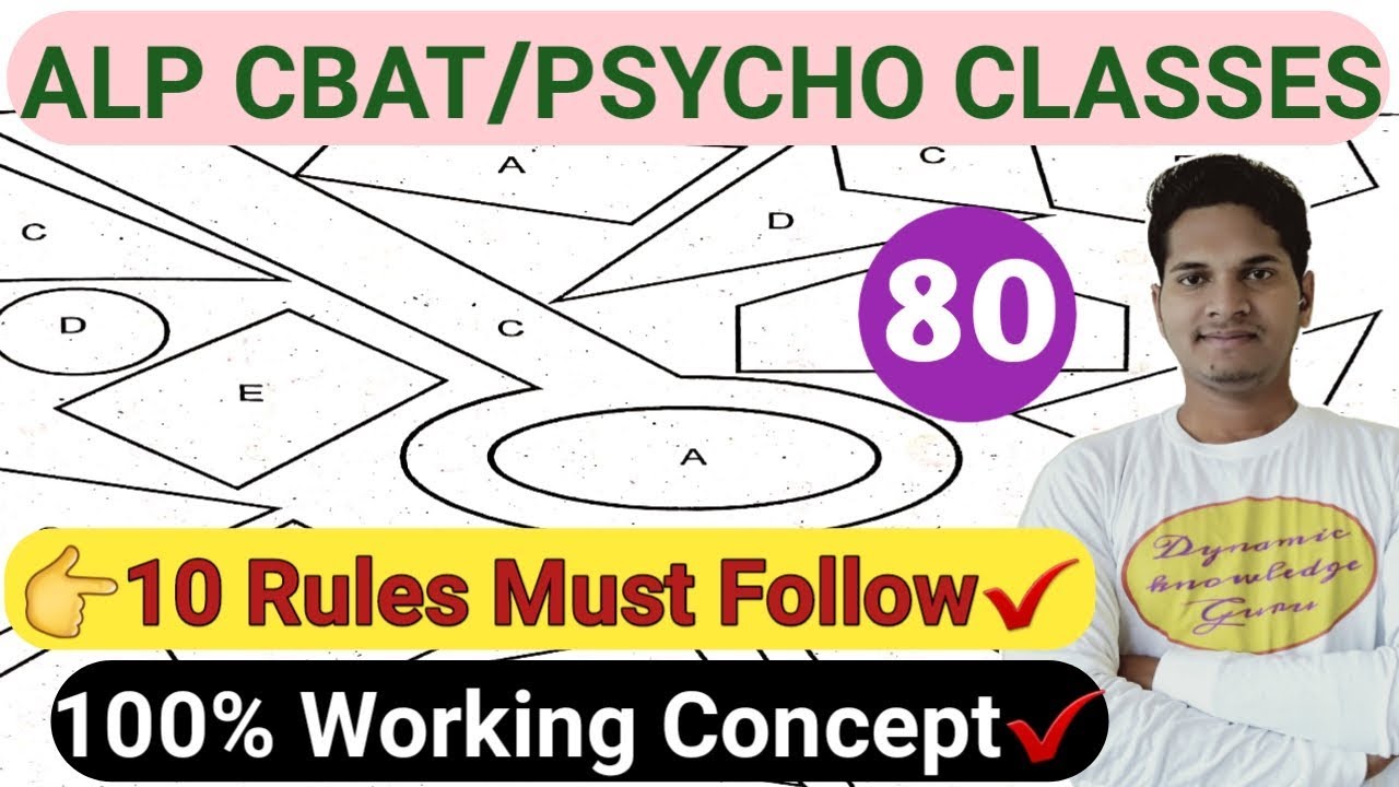 Best Trick for Building/House Memory Test  For ALP/ASM | RRB ALP/ASM Psycho/CBAT Test