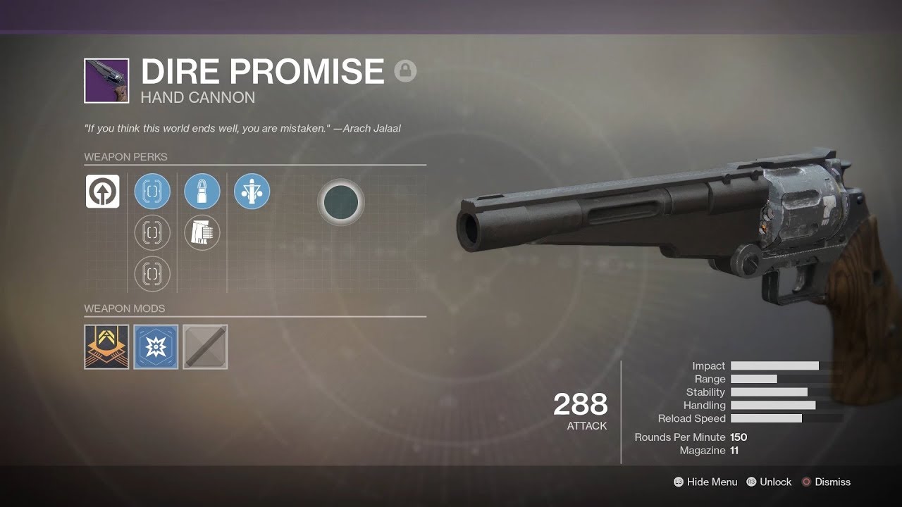 D2 Will it PvP? Dire Promise The Only Good Dead Orbit Weapon?