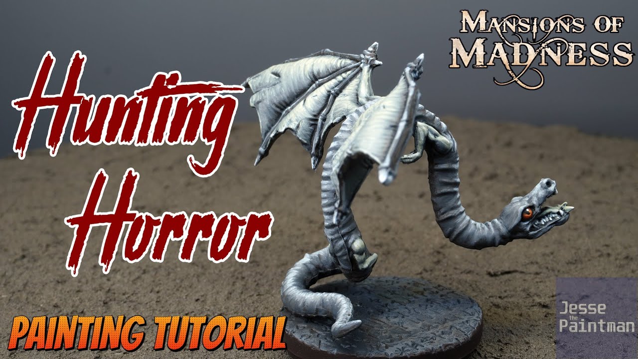How to Paint Hunting Horror from Mansions of Madness 2nd Edition | MoM Painting Guide E17