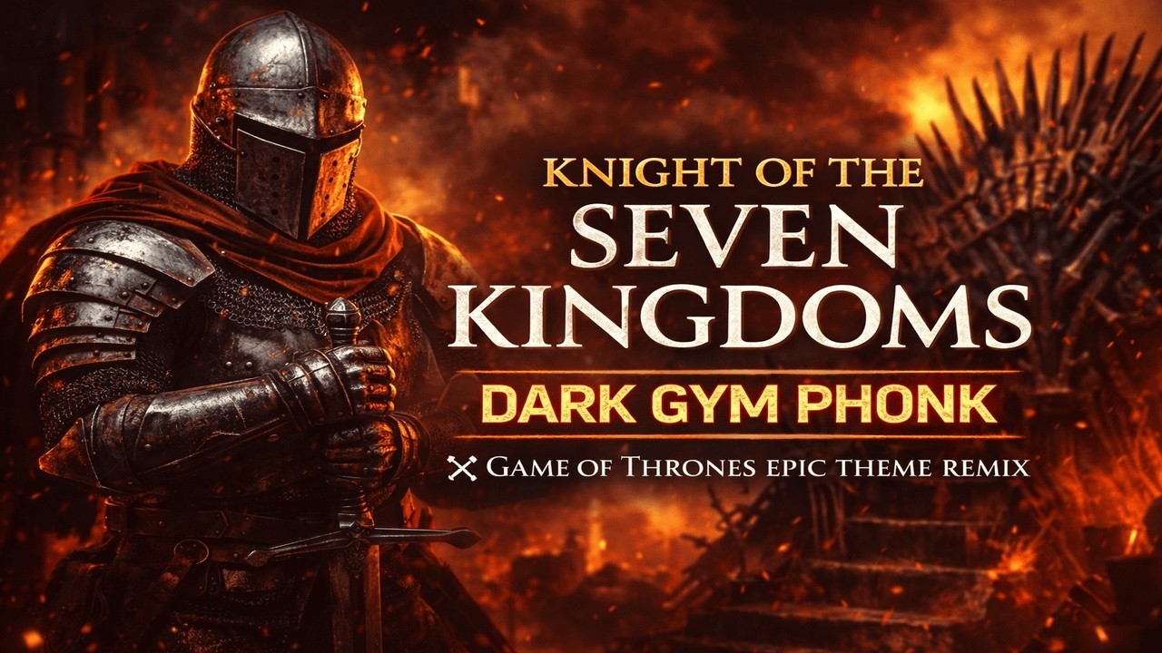 KNIGHT OF THE SEVEN KINGDOMS - Dark Gym Phonk (GoT Theme Remix)