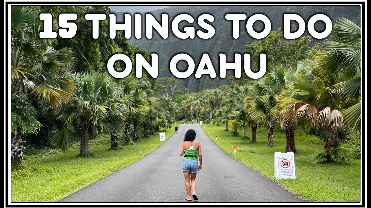 15 THINGS TO DO IN OAHU, HAWAII. WAIKIKI.