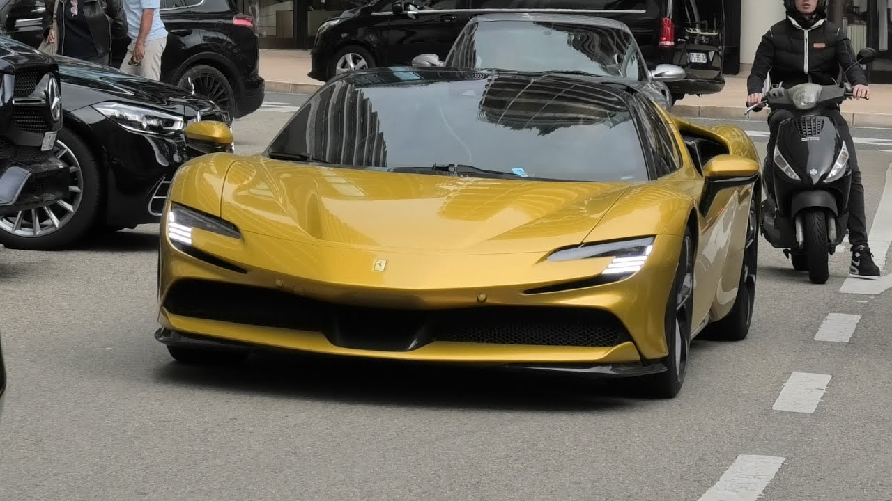 Supercars in Monaco! (2022 - Part 1) Chiron Sport, 918, SVJ, 458 Spec. A...
