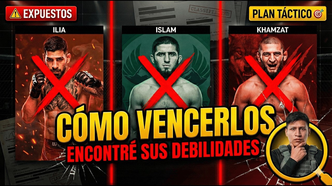 Nadie es Invencible: El Manual para destruir a los 3 Reyes de UFC