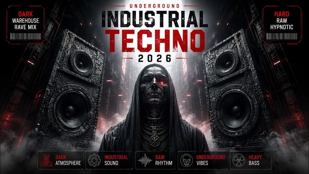 🔥 Underground Industrial Techno 2026 | Dark Warehouse Rave Mix