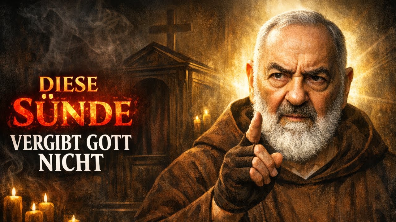 Pater Pio erklärt: Die einzige Sünde, die Gott NIEMALS vergibt (Du hast sie begangen)
