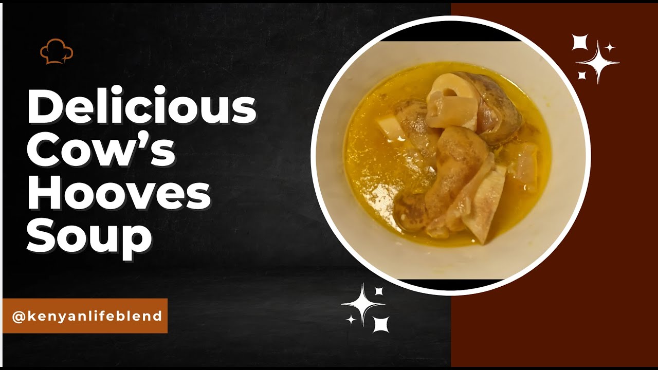 Cow Hoof Soup! 🐄 Spicy & Savory with Just Chillies and Salt!