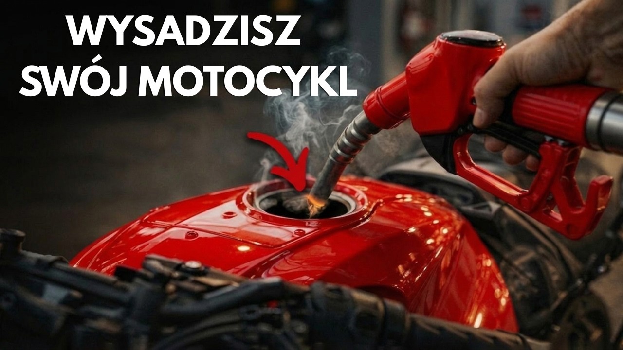 Najgorszy błąd motocyklistów przed tankowaniem