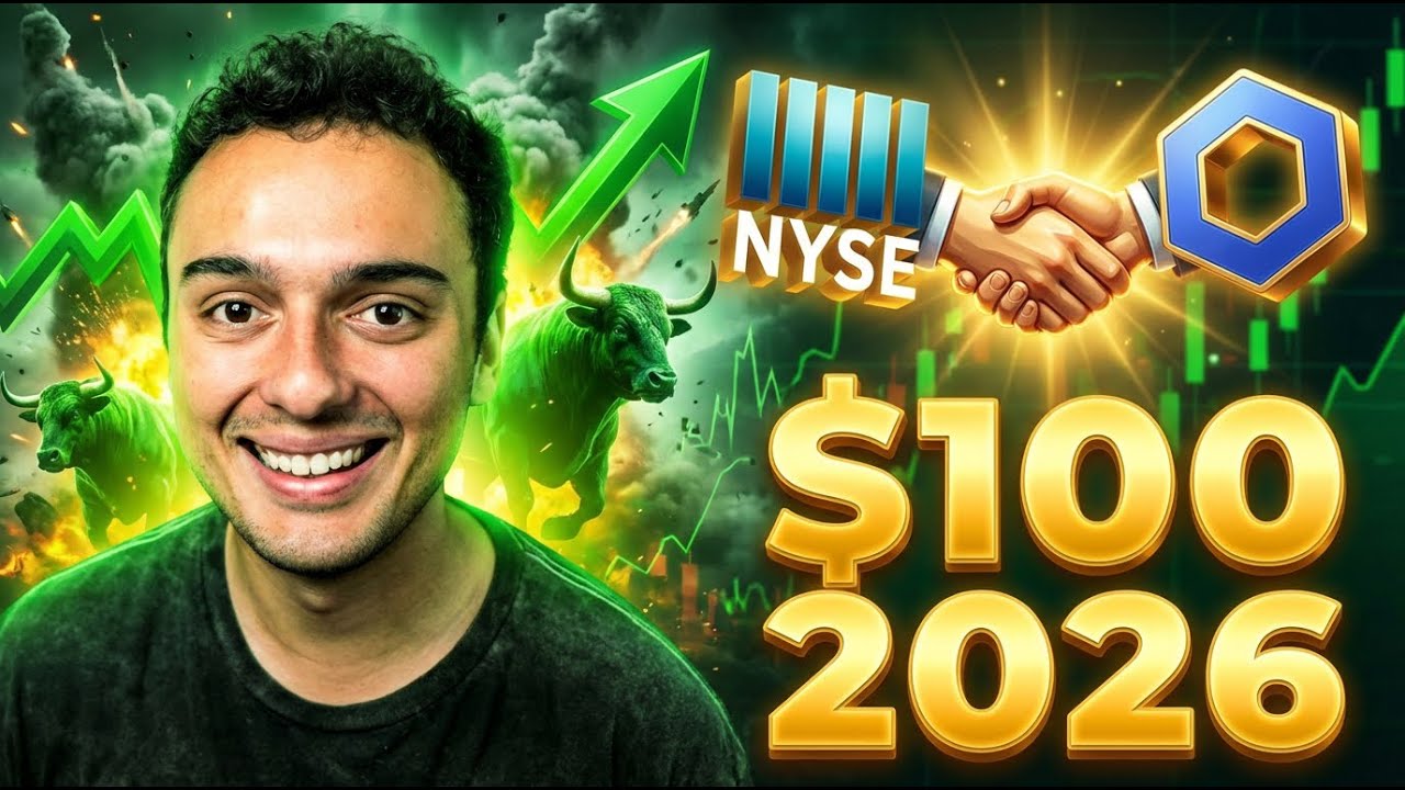 Почему я покупаю акции Chainlink СЕЙЧАС (партнерство с NYSE + целевая цена 100 долларов)