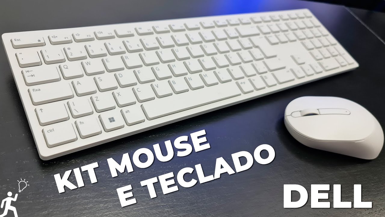 KIT TECLADO E MOUSE SEM FIO DELL PRO - KM5221W