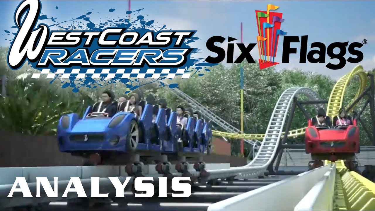 West Coast Racers Analysis Six Flags Magic Mountain 2019 Multi-Launch Coaster