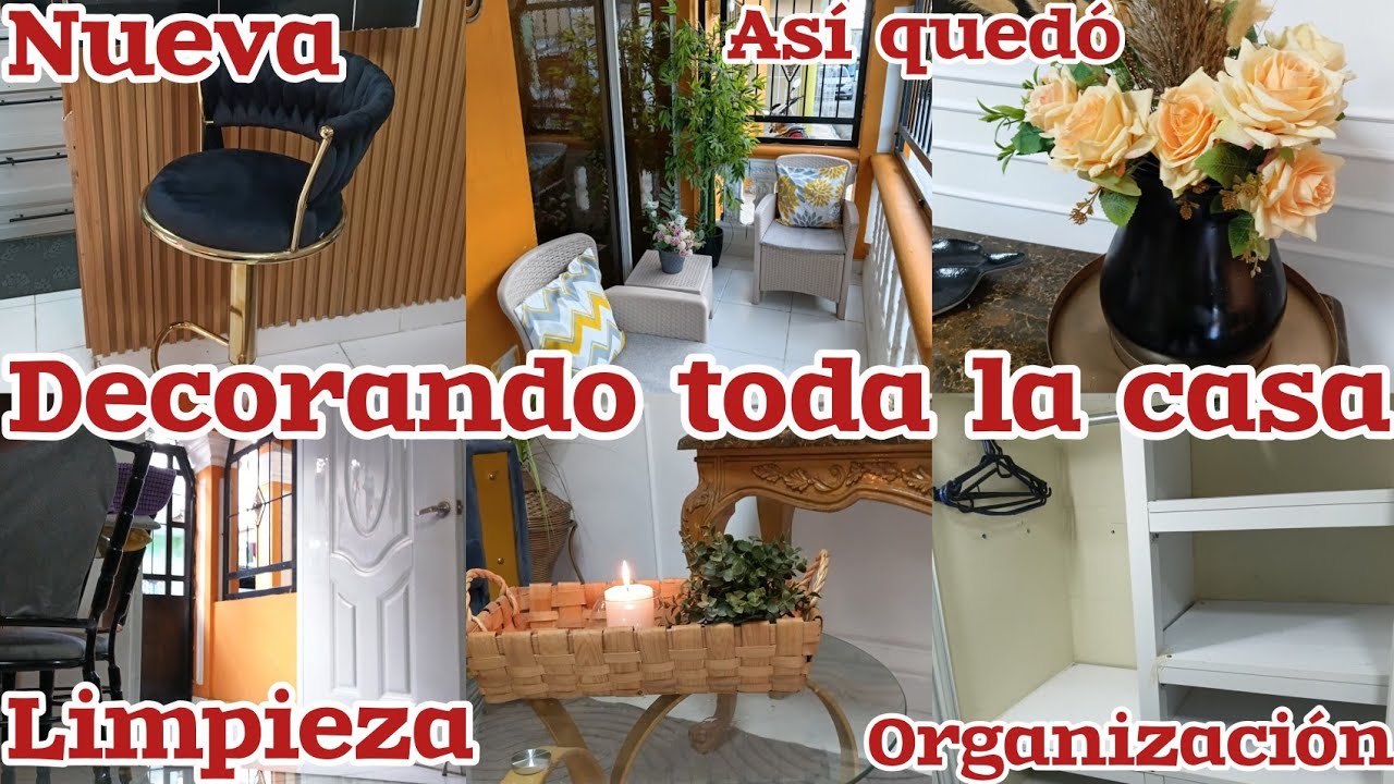 Decorando limpiando y organizando todo el hoga/ nueva silla para la sala Así quedó de acogedor
