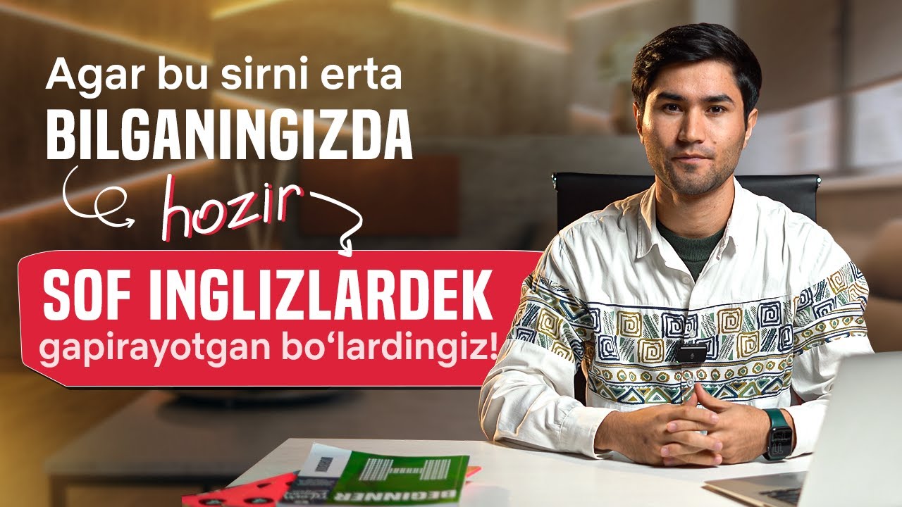 Toza Inglizchada sayravoramiz shuni tushuntirib beraman!