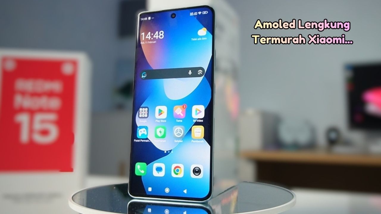 2 Jutaan Amoled Lengkung! Unboxing Redmi Note 15 4G & Review