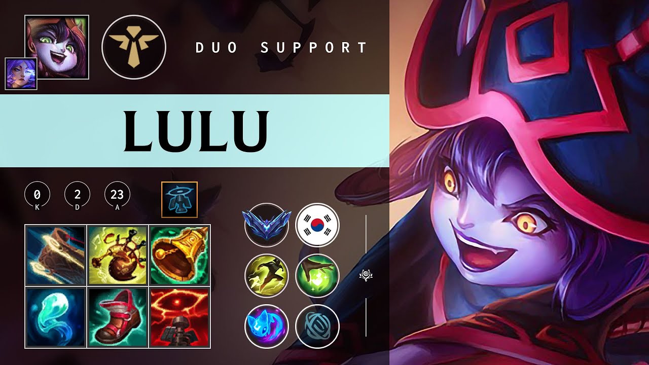 Lulu Support vs Thresh - KR Diamond Patch 26.02