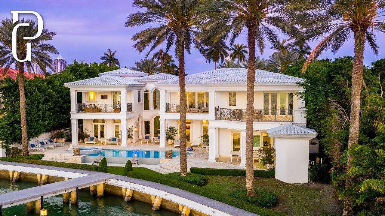 $13 Million Dollar Miami Beach Estate (4330 N Bay Rd, Miami Beach Florida)