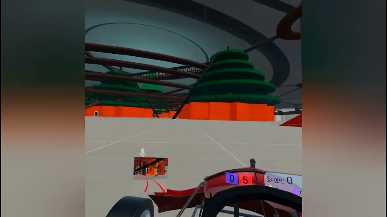 Playing game VR chat video