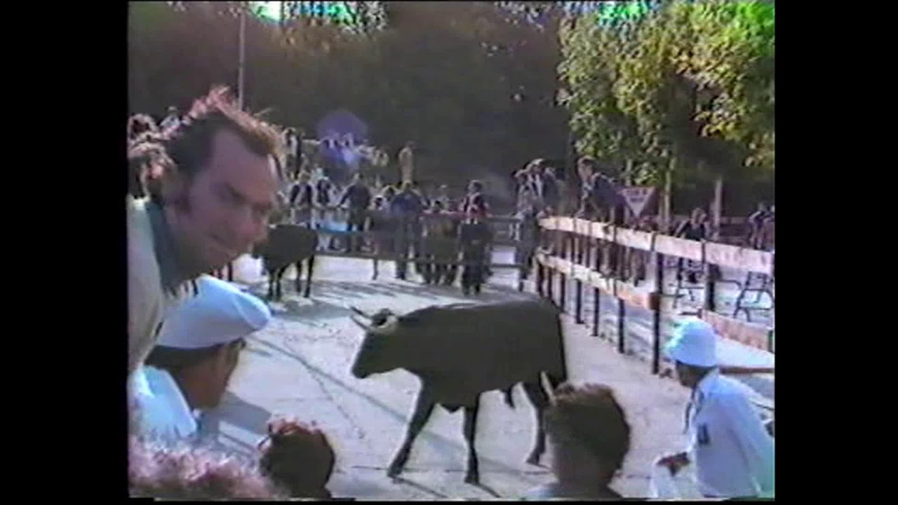 Tercer encierro  Cuéllar 1982