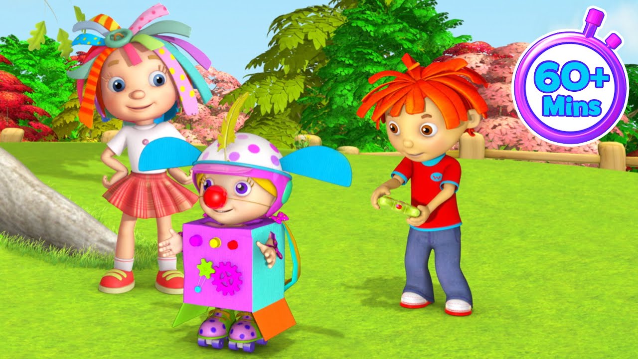 החיוך של רוזי | קרב רובוטי הצעצוע 🤖 | למעלה משעה של קריקטורות לילדים | @החיוך של רוזי