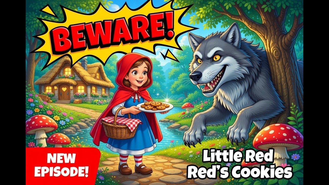 Red Hooded Girl vs. The Cunning Wolf: Enchanted Forest Chronicles