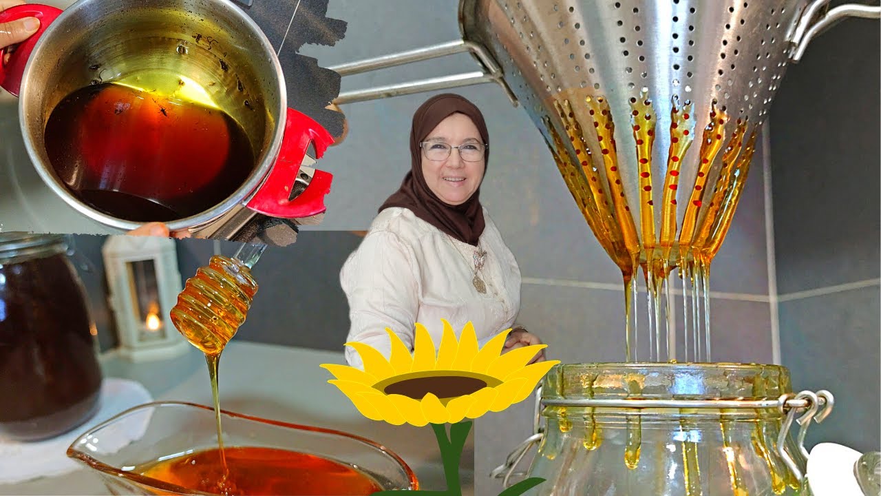 عسل منزلي ناجح  100% لا مشاكل مجددا مع العسل منسم 🍯 خاص بالمعسلات رمضان 2022 🌙