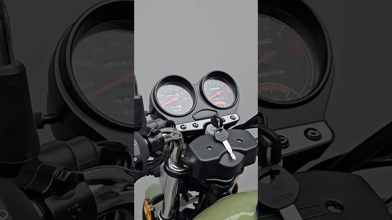 Suzuki ne launch kar diya aona thunder 125 cc bike 🫡❤️ #ytshorts #trending #suzuki #retro