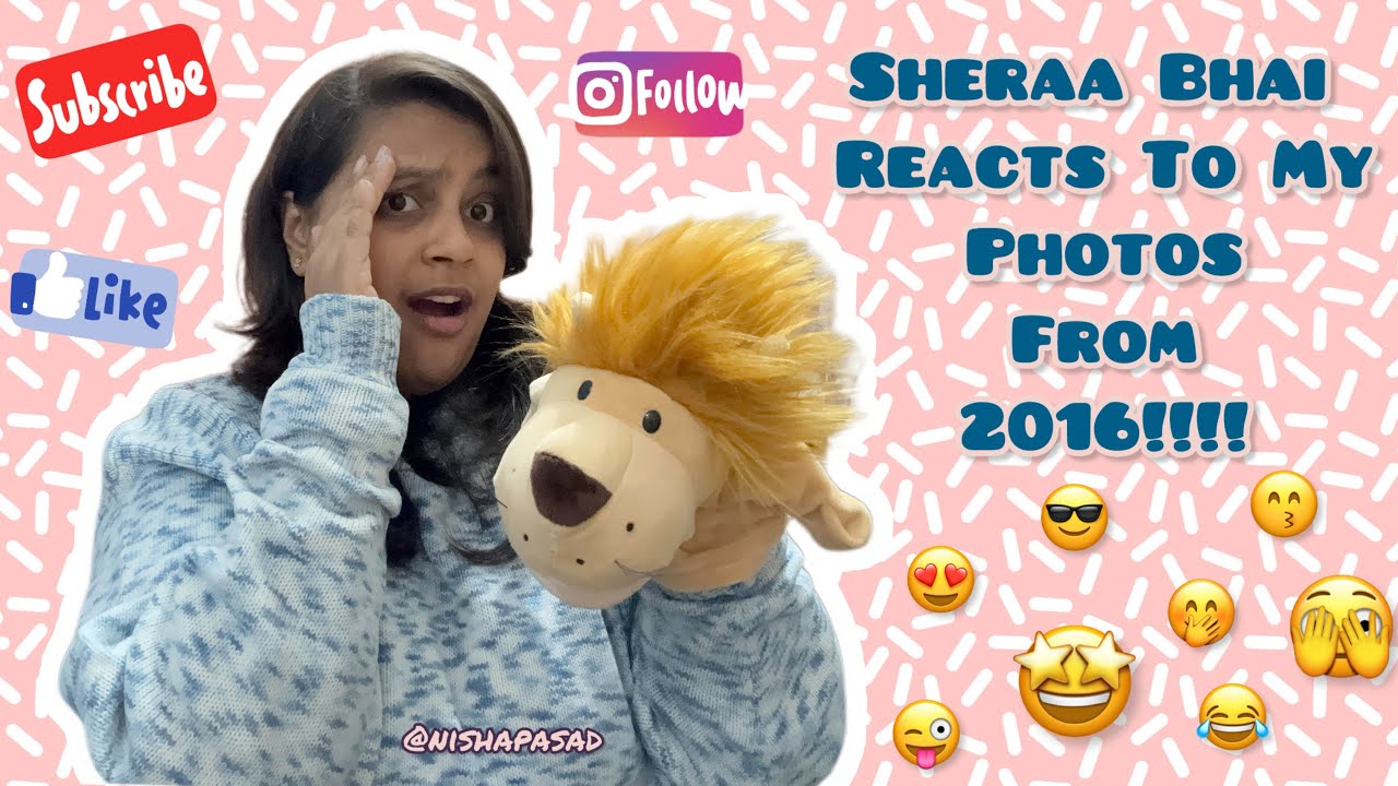 Shera Reacts To My Photos From 2016 🫣 | Puppet Show 🦁 | Ventriloquism | Nisha Pasad 