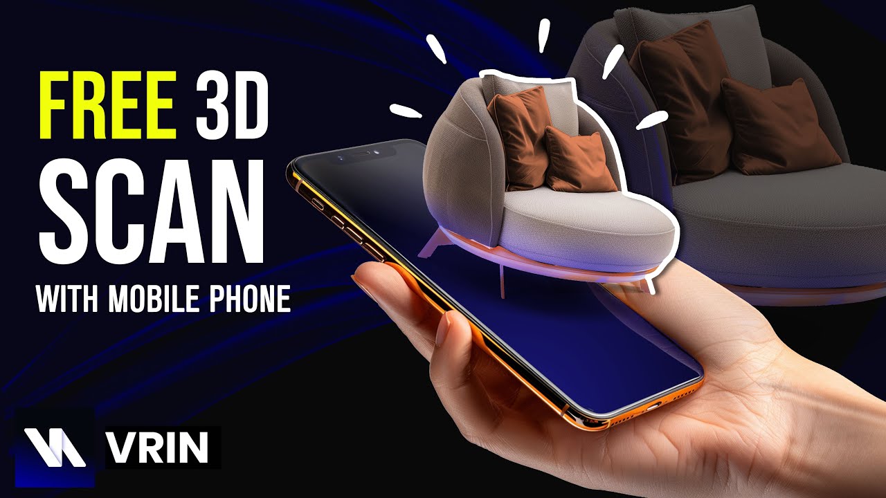 FREE AI 3D Scanner on Mobile for Architects & Designers 2025 📱 VRIN 3D