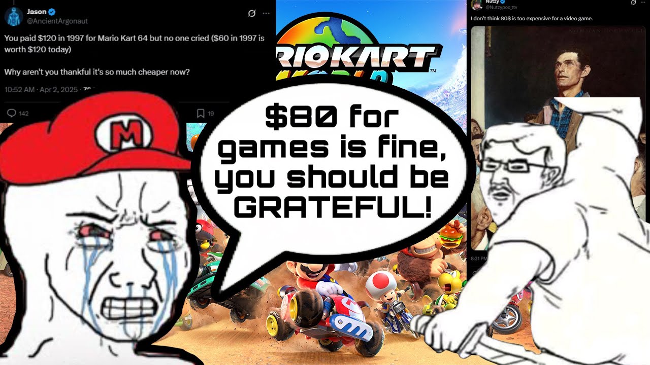 Nintendo Fanboys DEFEND Nintendo Charging $80 For Switch 2 Games