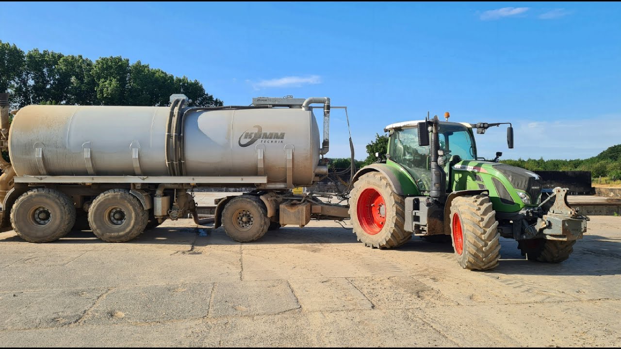 GoPro Fendt 724 + KUMM KTD 28 - Zubringer Maisdüngung - CabView