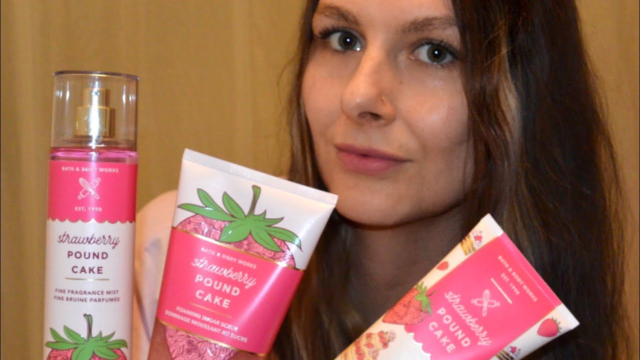 Strawberry Pound Cake by Bath And Body Works
