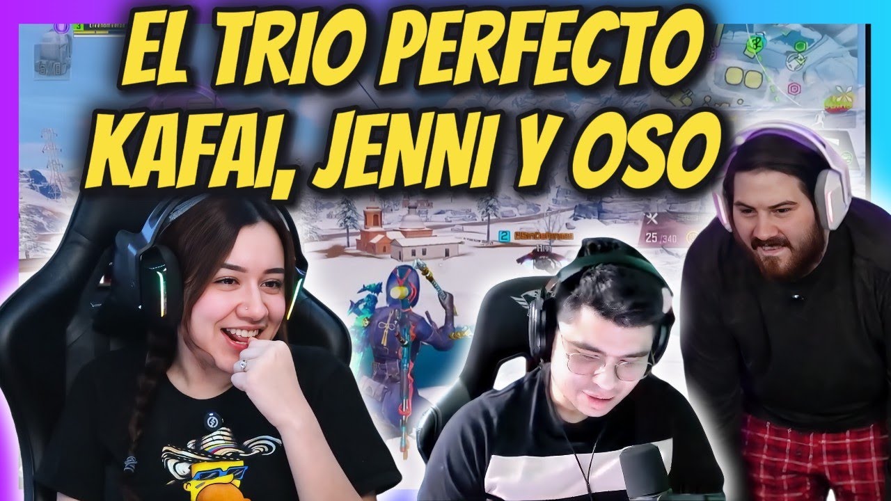 ¡EL TRIO PERFECTO! KAFAI, JENNI Y OSO || CALL OF DUTY MOBILE