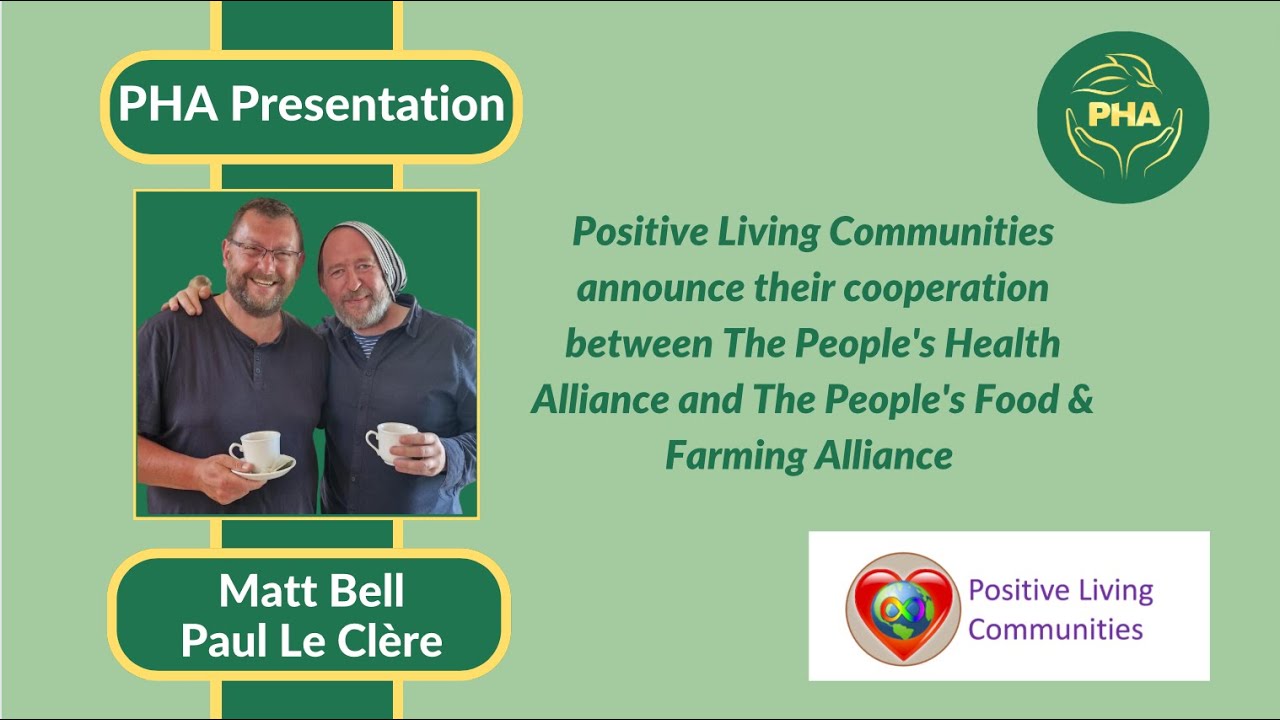 Matt Bell and Paul Le Clère and Katherine Macbean - Positive Living Communities