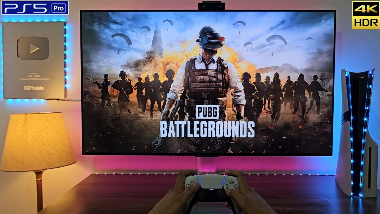 PUBG (PS5 PRO) 4K HDR 60FPS