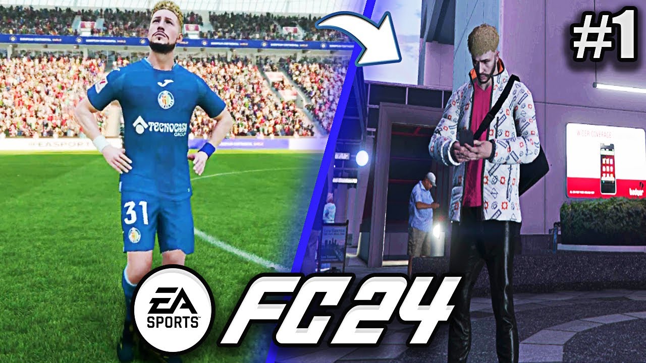 O INICIO DE UM SONHO - VIDA DE JOGADOR EA Sports FC 24