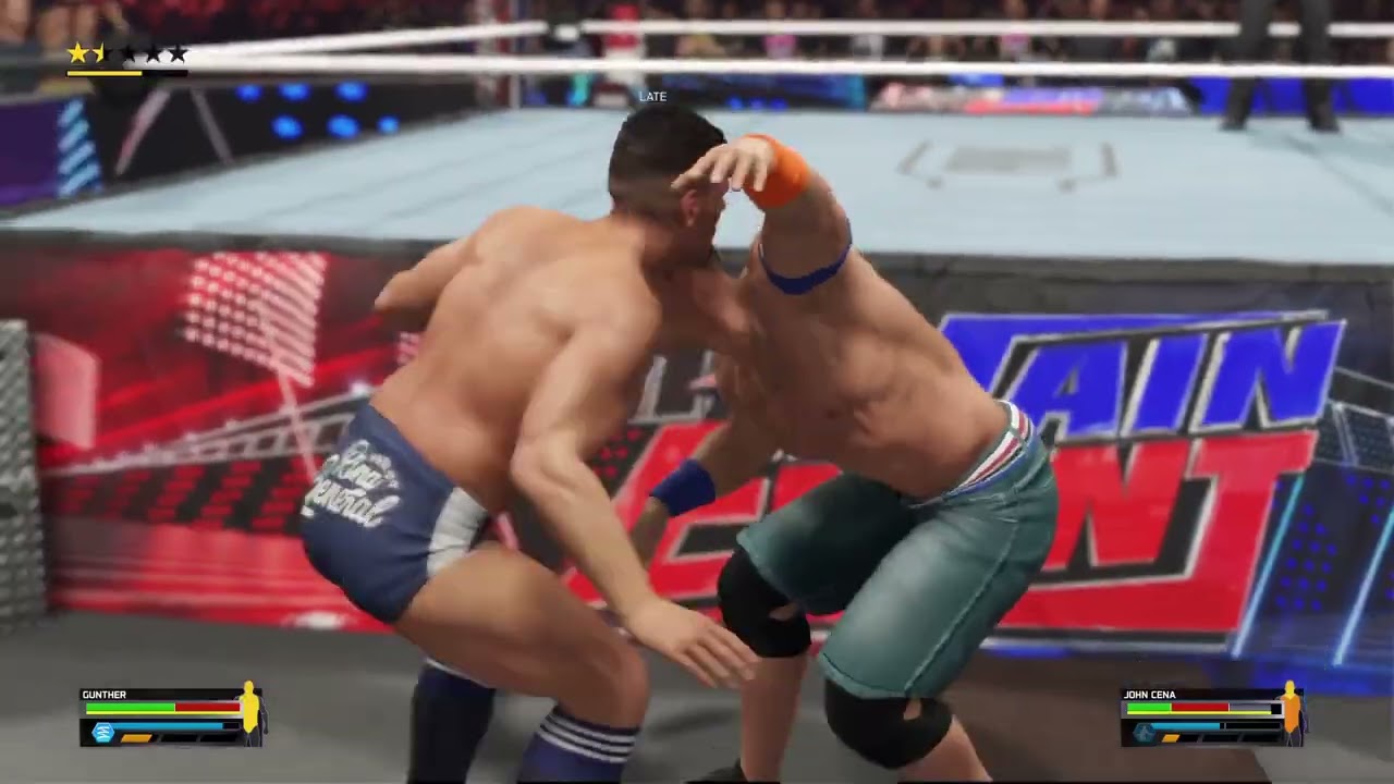 WWE 2K25 | PS5 | 🔥JOHN CENA vs GUNTER 🏆| 💥FINAL BATTLE💥 | #WWE2K22 #JohnCena #Gunther #WWE #Gameplay